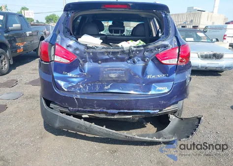 2012 Hyundai Tucson Gls from USA, damaged, VIN KM8JUCAC5CU375894